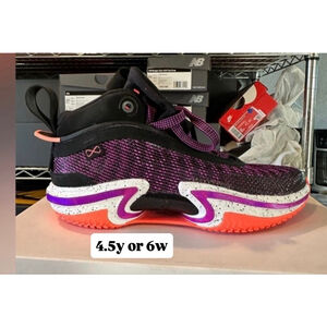 Jordan 36 Barbie for ladies 6w or 4.5y da9054 004 basketball